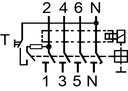 Креслення 2 Реле диференційне (ПЗВ) ETI EFI-P4 40/0,3 тип АС (10kA)