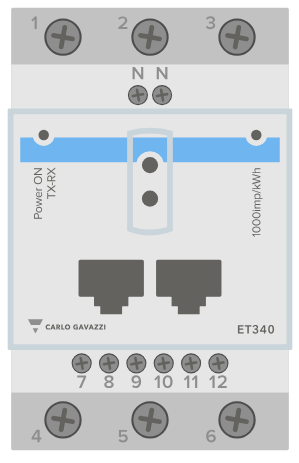 Лічильник енергії Victron Energy ET340