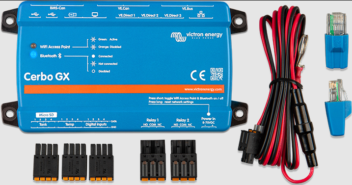 Victron Energy Cerbo GX-Bedienfeld