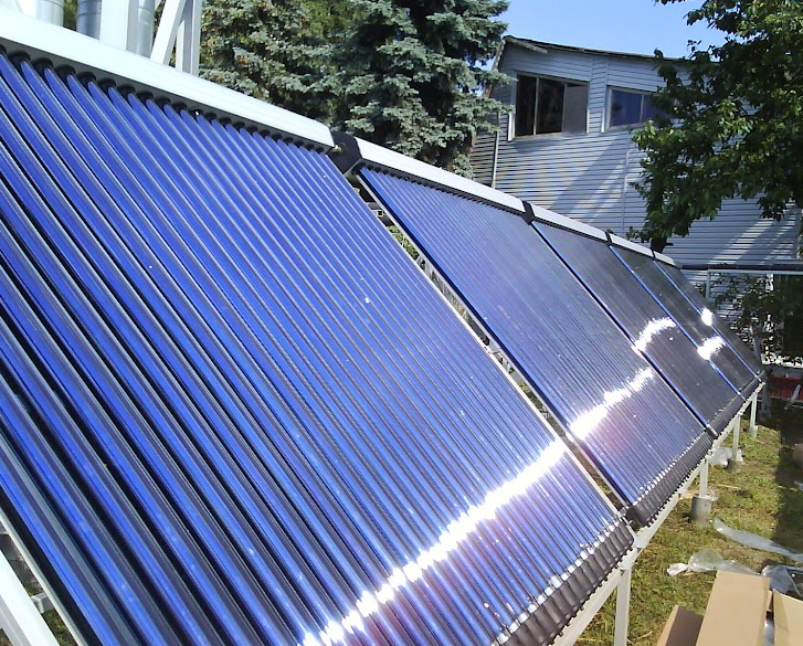 Wartung von Solarkollektoren für Solarheizanlagen