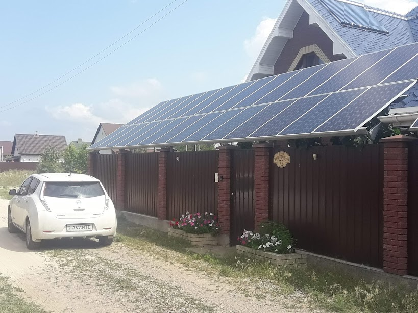 Construction of a cabin with an updated energy system