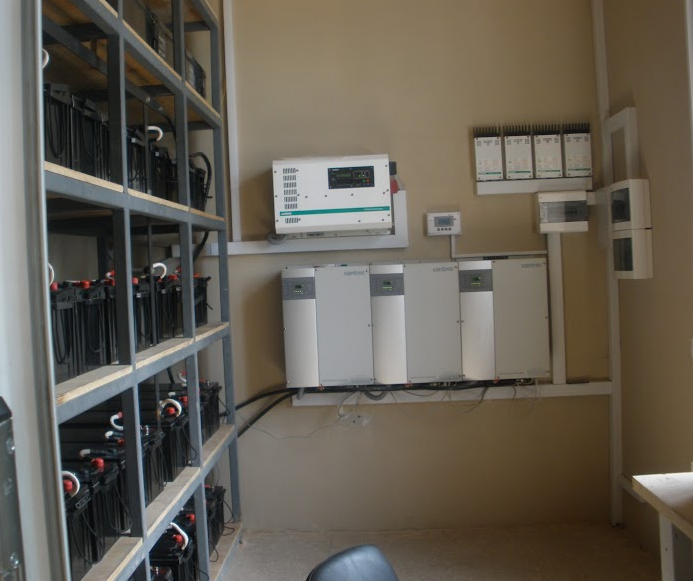 Adjustment and configuration of the edge inverter