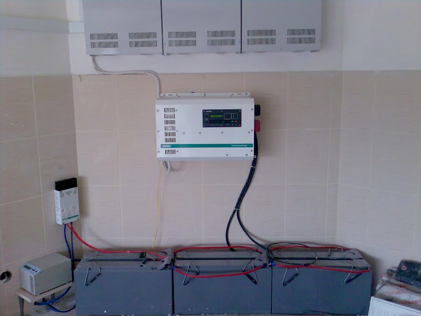 Installation eines Wechselrichters bis 2 kW