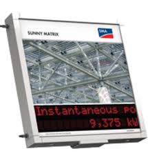 SMA Sunny matrix display