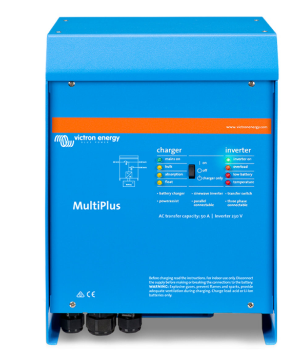 Hybrid-Wechselrichter Victron Energy MultiPlus 24/800/16-16 (0,8 kVA/0,7 kW, 1 Phase, ohne MPPT)