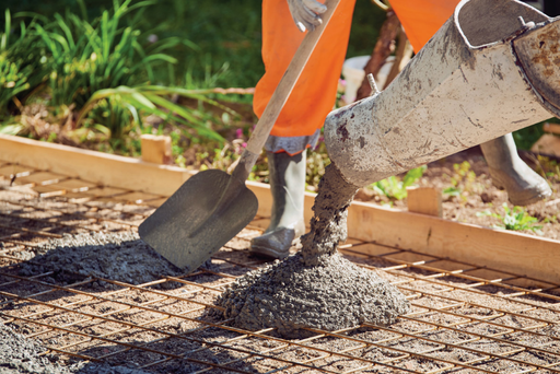 Preparation and laying of concrete