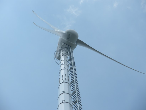 Installation eines Windkraftgenerators