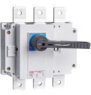 Installation and connection of a power protective switch with fuses