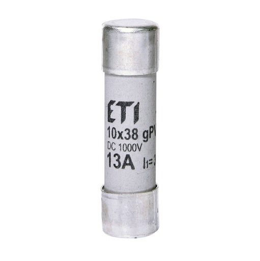 Запобіжник ETI CH 10x38 gPV 13A 1000V (30kA)