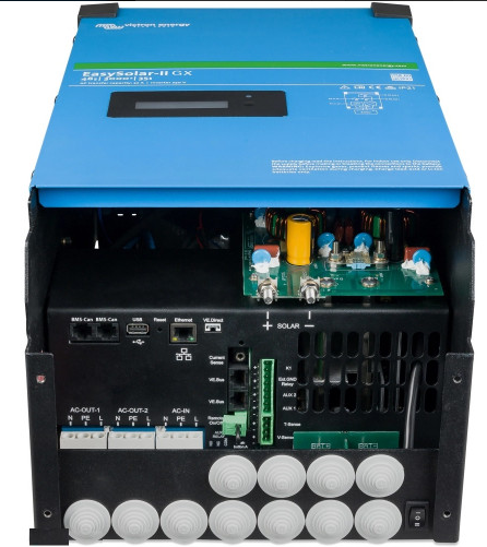 Hybrid-Wechselrichter Victron Energy EasySolar-II 48/3000/35-32 MPPT 250/70 GX (3 kVA/2,4 kW, 1 Phase,